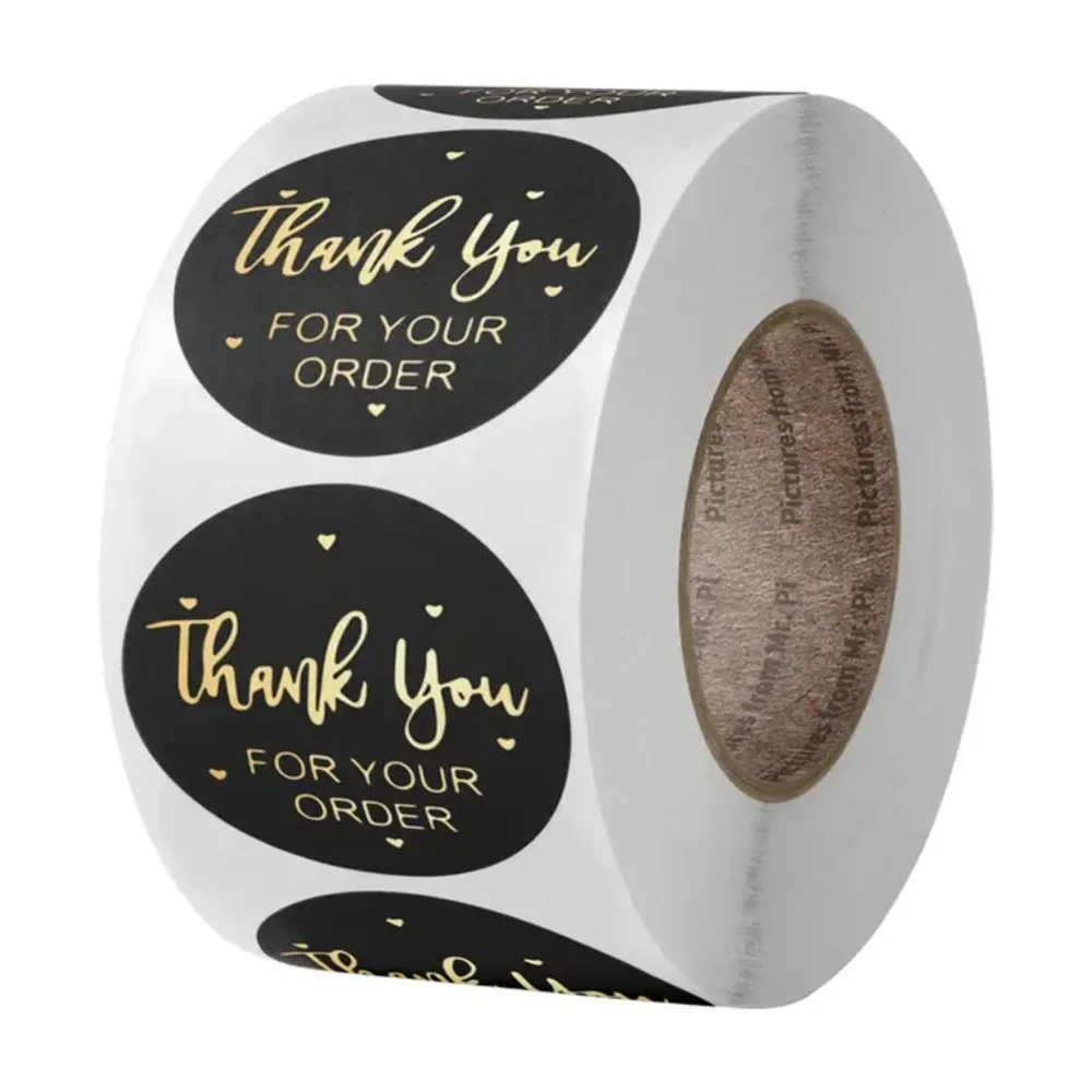 500 Thank You Stickers